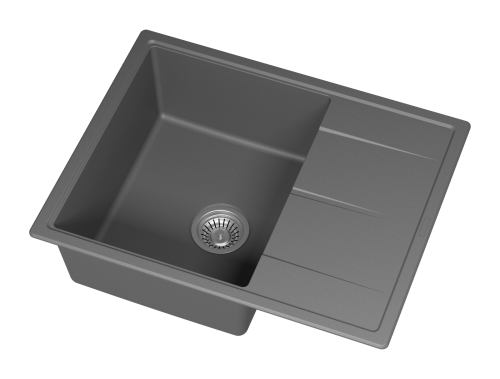Кухонная мойка Misty Titan TIT-65х51-04 65х51 цвет серый - фото 4