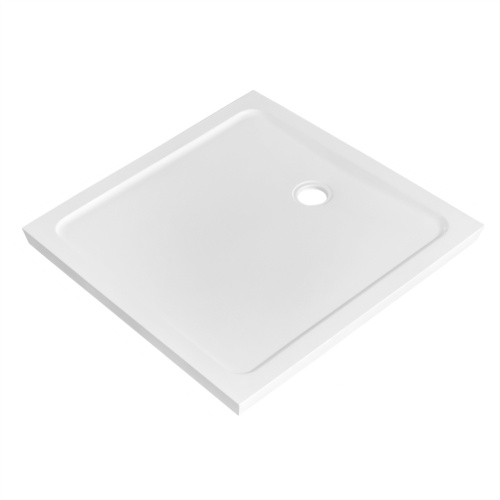 Душевой поддон WasserKRAFT Berkel 48T 48T03 90х90 искусственный камень белый - фото 2