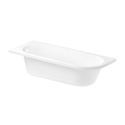 Ванна акриловая Lavinia Boho Art II 3713170L 170х73 пристенная нестандартная без каркаса - фото 2