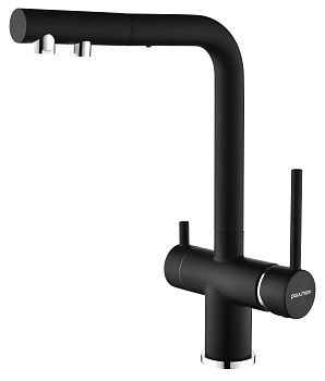 Смеситель для кухни Paulmark SERPENTINE Se213222-AN на раковину антрацит