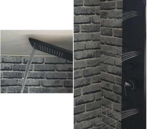 Душевая панель Aquanet Galaxy AP40-04 прямоугольная настенная - фото 5