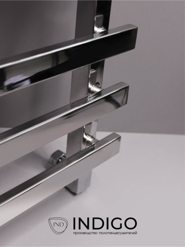 Полотенцесушитель Indigo Askel LASWPF60-40 45х65 водяной хром - фото 2