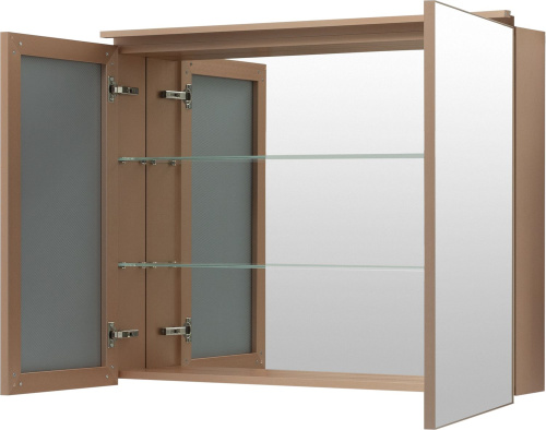 Зеркало-шкаф De Aqua Алюминиум 00261768 100х14х77 подвесной - фото 5