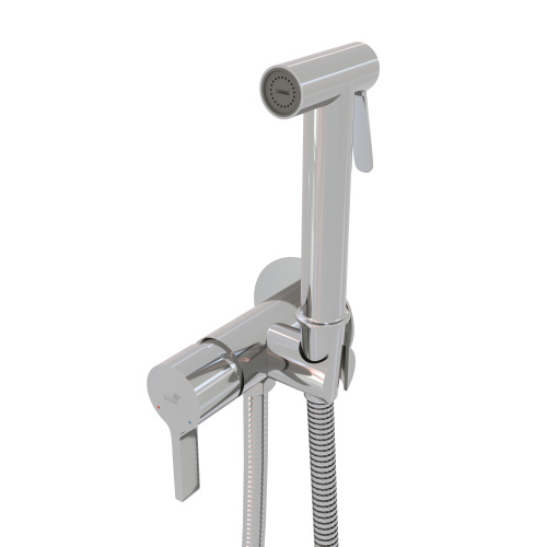 Гигиенический душ со смесителем RGW Shower Panels 511408206-01 хром - фото 4