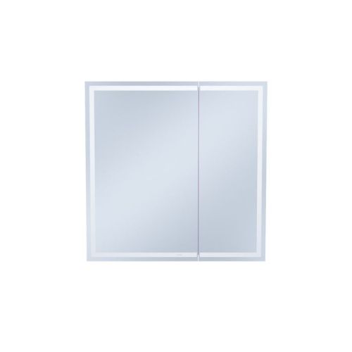 Зеркало-шкаф IDDIS Zodiac ZOD8000i99 84х84 подвесной цвет белый - фото 2