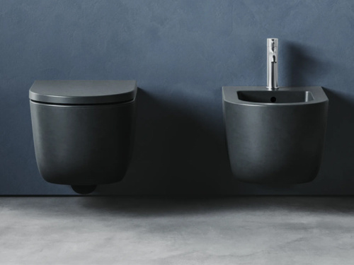 Биде Hatria FUTURA A0Y9B802 подвесное - фото 2