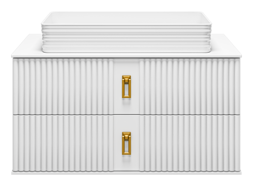 Тумба под раковину Brevita Sevilla SEV-09090-0102Я 90х47х46 подвесная - фото 2