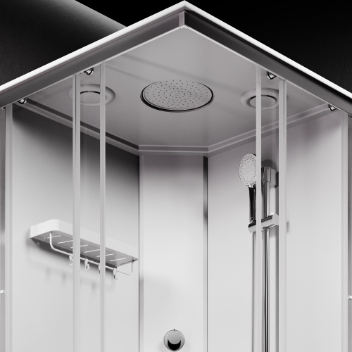 Душевая кабина Am.Pm X-Joy W94C-403-090MT 90х90 квадратная без крыши ориентация универсальная - фото 4