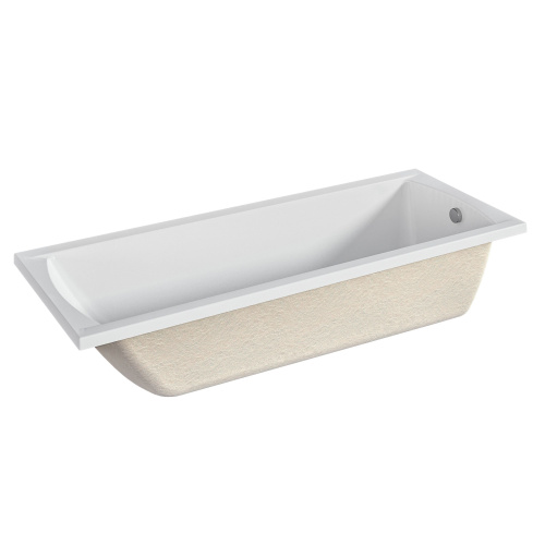 Ванна акриловая 1MarKa MODERN 01мод1880 180х80 пристенная прямоугольная без каркаса - фото 2