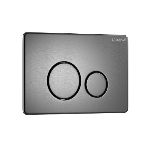 Клавиша смыва механическая Grossman Style 700.K31.05.42M.42M цвет графит - фото 2