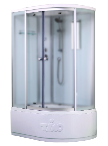 Душевая кабина Timo Standart T-6620SFL 120х85 асимметричная с крышей ориентация левая - фото 5