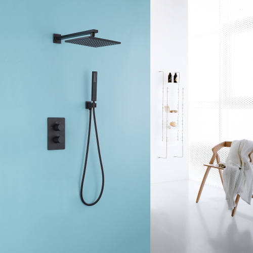 Душевая система ABBER AF8051B встраиваемая в стену с термостатом - фото 2