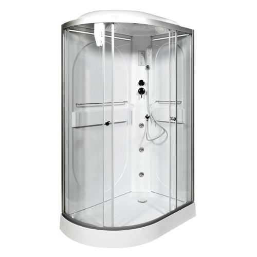 Душевая кабина AvaCan L602RLED+GM 120х80 асимметричная с крышей ориентация правая - фото 3