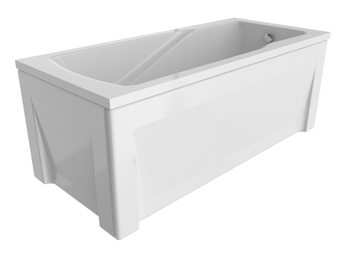 Ванна акриловая гидромассажная Timo HELLA HELLA1575-KT15-SPV1505-T-CM-T-BM-FP15H 150х75 пристенная прямоугольная с каркасом - фото 4