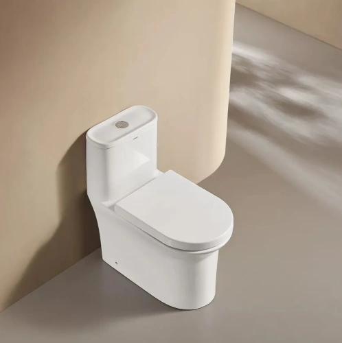 Унитаз напольный с бачком Arrow AB1802H белый без сиденья безободковый каскадный смыв - фото 3