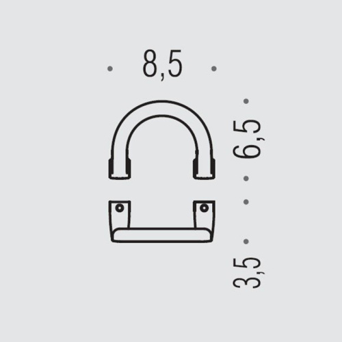 Крючок Colombo Lulu BLC47.HPS - фото 2