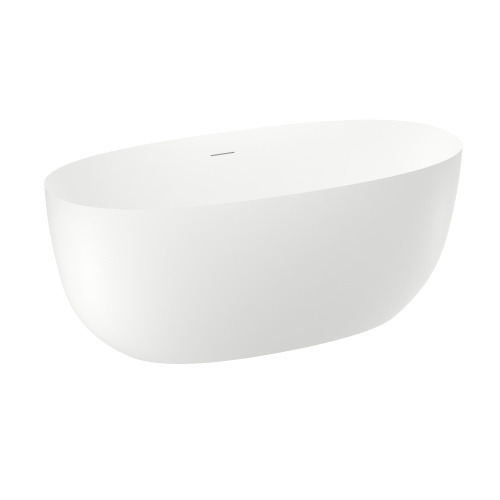 Ванна акриловая Wellsee Éclatant 231301000 159х74 отдельностоящая овальная с ножками - фото 2