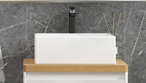 Столешница Velvex KLAUFS st.KLA.60 дуб французский 59х45х4 накладная цвет шатанэ - фото 2