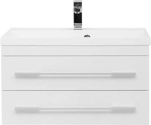 Тумба с раковиной Aquanet Нота 00287707 75х48х44 подвесная цвет белый - фото 3