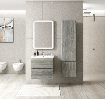 Шкаф-пенал Art&Max TECHNO AM-Techno-1600-AC-SO-LW635-R 40х30х160 подвесной цвет сосна