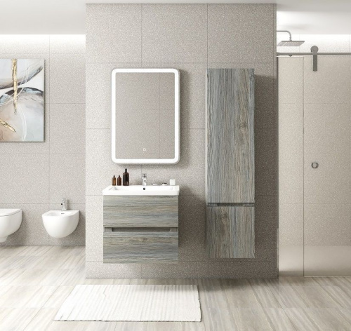 Шкаф-пенал Art&Max TECHNO AM-Techno-1600-AC-SO-LW635-R 40х30х160 подвесной цвет сосна