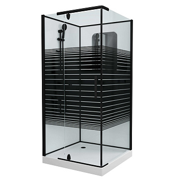 Душевая кабина Grossman Classic GR270QL 100х100 квадратная без крыши ориентация левая