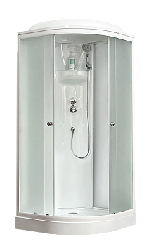 Душевая кабина Royal Bath НК RB100HK4-MM 100х100 четверть круга с крышей ориентация универсальная