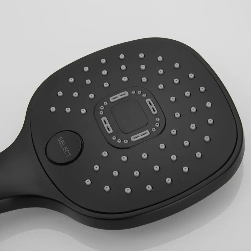 Душевая система Rose R2835H встраиваемая в стену цвет черный - фото 5