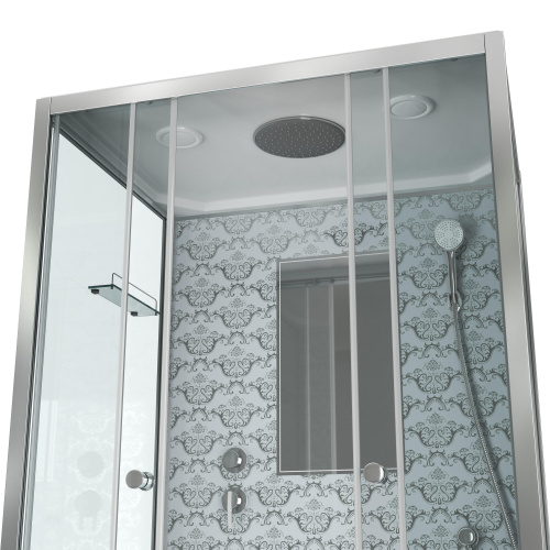 Душевая кабина Niagara Luxe 7772QW 120х90 прямоугольная с крышей ориентация универсальная - фото 3