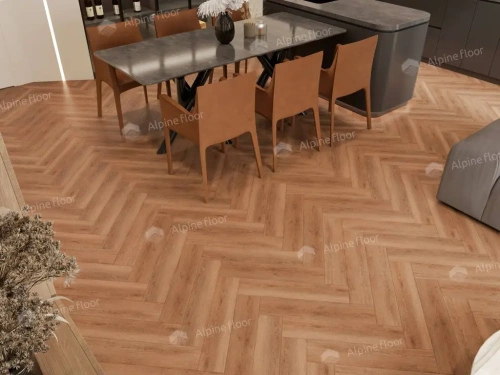 SPC ламинат Alpine Floor Parquet Light ECO 13-31 MC Дуб Капелла толщина 0.4 см 43 класс 600х125 - фото 2