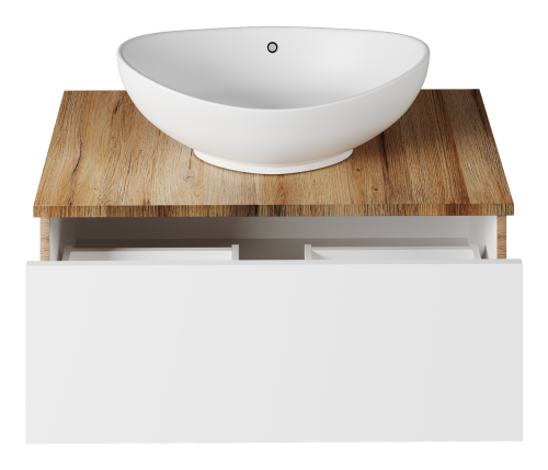 Тумба под раковину Misty Ива П-Ива-01080-951Я 80х45х30 подвесная - фото 3