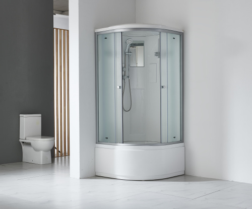 Душевая кабина Timo Standart T-5590 90х90 четверть круга с крышей ориентация универсальная - фото 3