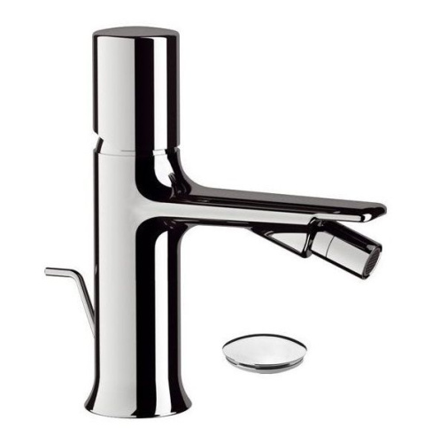 Смеситель Daniel Fusion FU604-CF на биде хром черный глянцевый