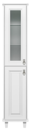 Шкаф-пенал Misty Версаль П-Вер05035-011ВСЛ 37х37х182 напольный цвет белый - фото 2