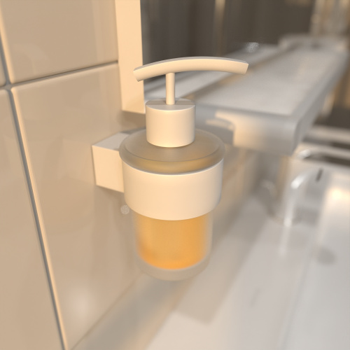 Дозатор для жидкого мыла Altasan Лотос ЛТ80БМ - фото 2