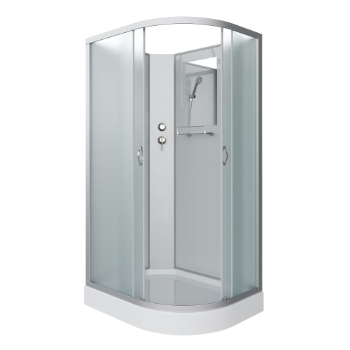 Душевая кабина Niagara Classic 33121423LBK 120х80 асимметричная без крыши ориентация левая