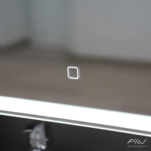 Зеркало-шкаф Alavann Cosmetic ALV1042001 80х16х80 подвесной цвет белый - фото 4