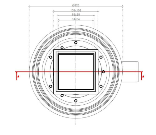 Душевой трап Pestan Confluo Standard Black Glass 1 13000089 - фото 2