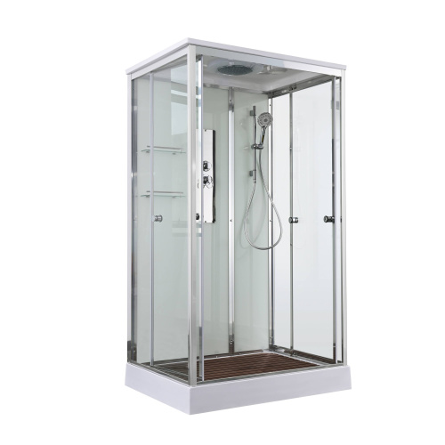 Душевая кабина AvaCan V V2810 100х80 прямоугольная с крышей ориентация универсальная - фото 3