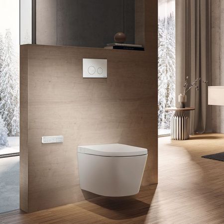 Комплект унитаз с инсталляцией и клавишей смыва Tece TeceSpring S955797