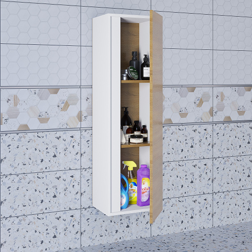 Шкаф-пенал Uperwood Barsa 293020529 35х28х120 подвесной - фото 4