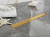 Душевой лоток Plumberia Selection PST IN-TILE PST90OB 90х5 золото