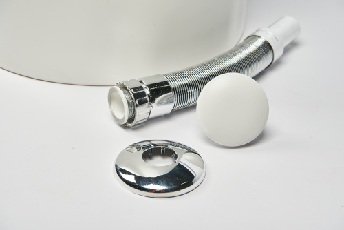 Раковина из сантехнического фарфора Galassia Core 7305 37х37 напольная цвет белый - фото 5