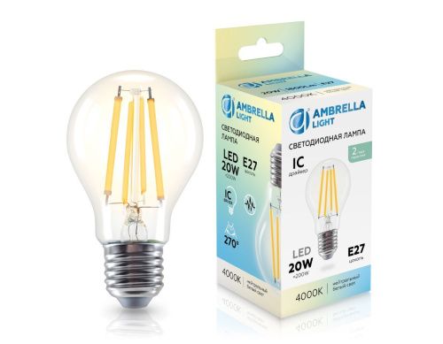 Лампа светодиодная филаментная Ambrella Light 602014 - фото 3