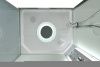 Душевая кабина AvaCan K K2090LED 90х90 прямоугольная с крышей ориентация универсальная