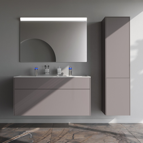 Тумба под раковину Am.Pm Inspire V2.0 M50AFHX1203EGM 121х49х60 подвесная цвет серый матовый - фото 5