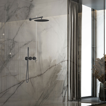 Душевая система Vincea VSFW-4G01GM встраиваемая в стену с термостатом