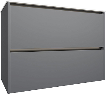 Тумба под раковину Allen Brau Activity 1.34013.PGM 90х46х65 подвесная цвет зеленый/платина