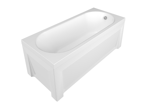 Ванна акриловая гидромассажная Timo ROHA ROHA1570-KT15-SPV1505-T-CM-FP15S 150х70 пристенная прямоугольная с каркасом - фото 3