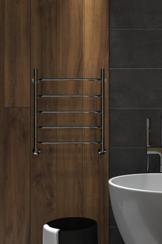 Полотенцесушитель Indigo Roof LRW60-50 53х60 водяной хром - фото 2